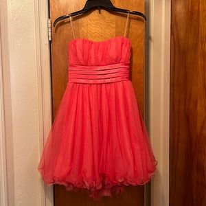 My Michelle size 7 strapless Prom dress